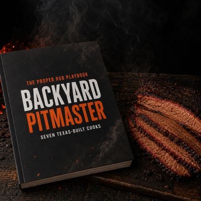 The Backyard Pitmaster Playbook (7 Recipes)