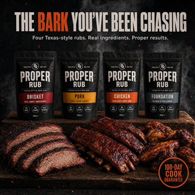 Proper Rub BBQ Rub Collection | Brisket, Pork, Chicken & Foundation