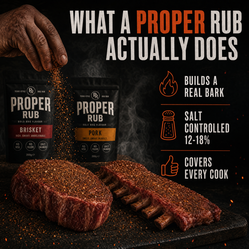 Proper Rub BBQ Rub Collection | Brisket, Pork, Chicken & Foundation