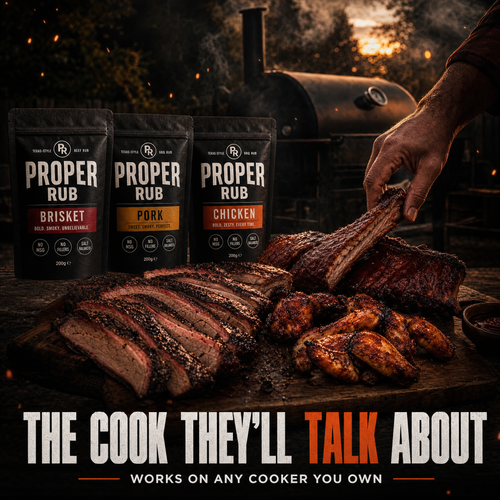 Proper Rub BBQ Rub Collection | Brisket, Pork, Chicken & Foundation